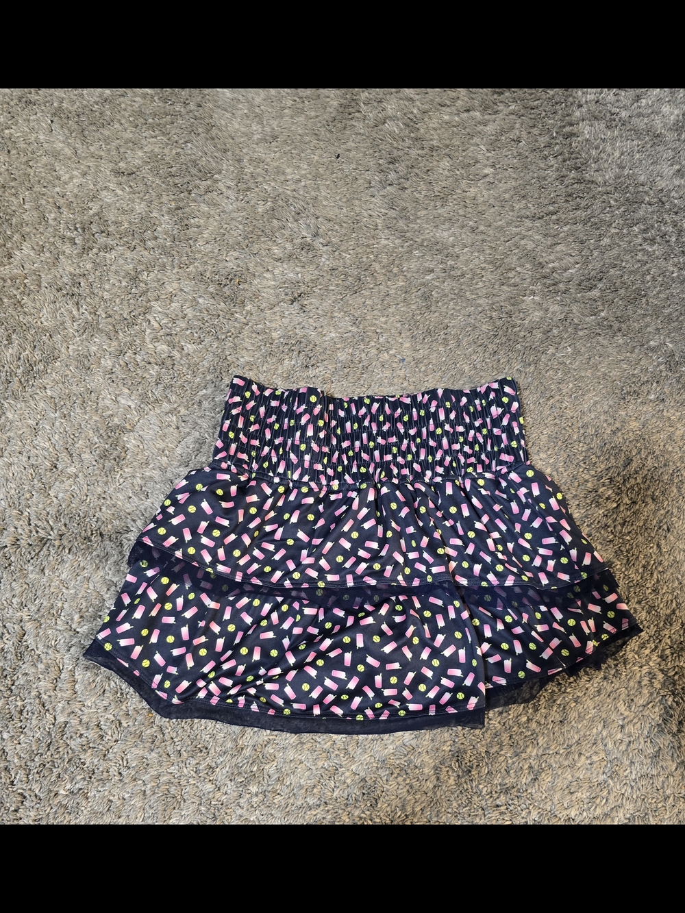 Women's Lucky in Love Honey Deuce Skirt Skort Tennis Golf Pickleball Size Small